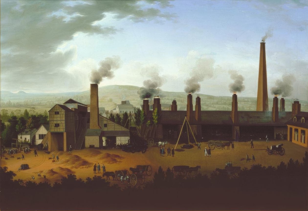 La fábrica de laminación de Lendersdorf de Carl Schütz