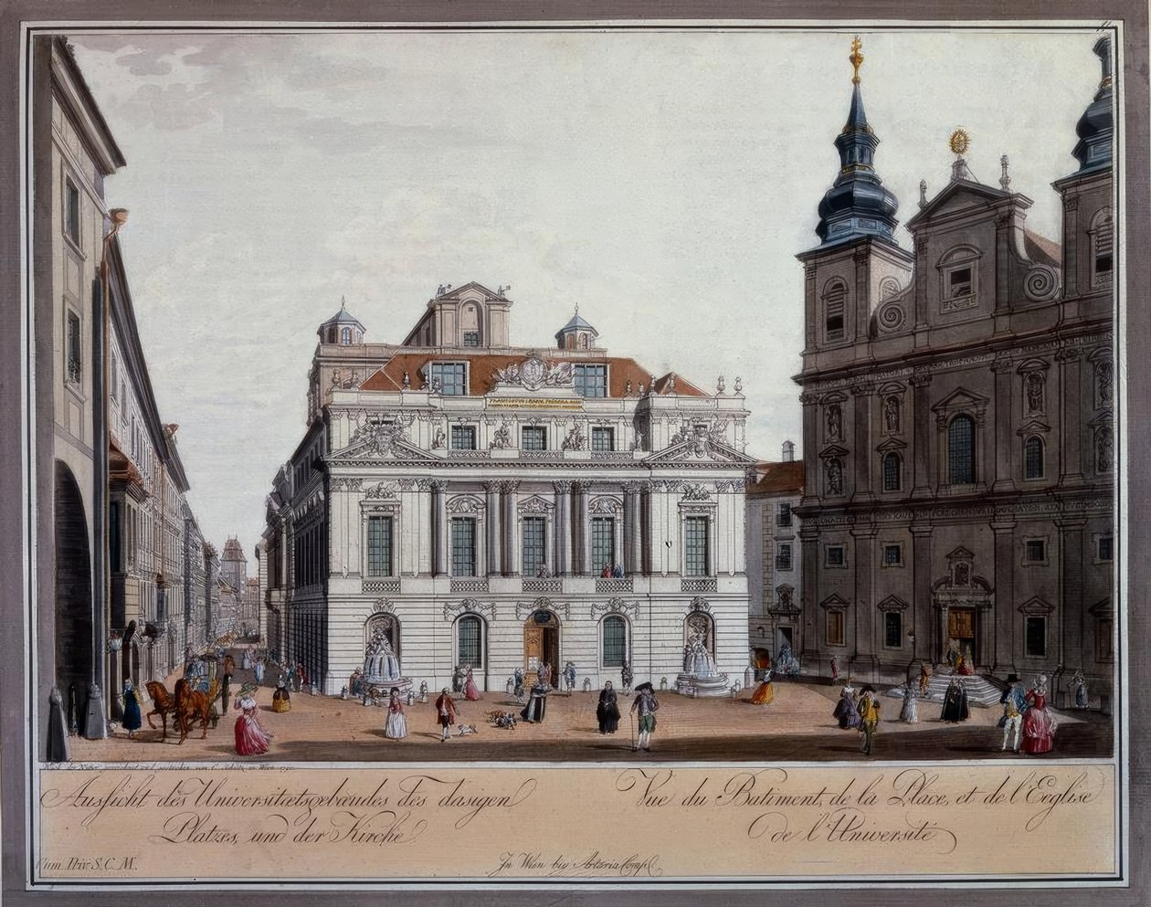 Viena, antigua universidad de Carl Schütz