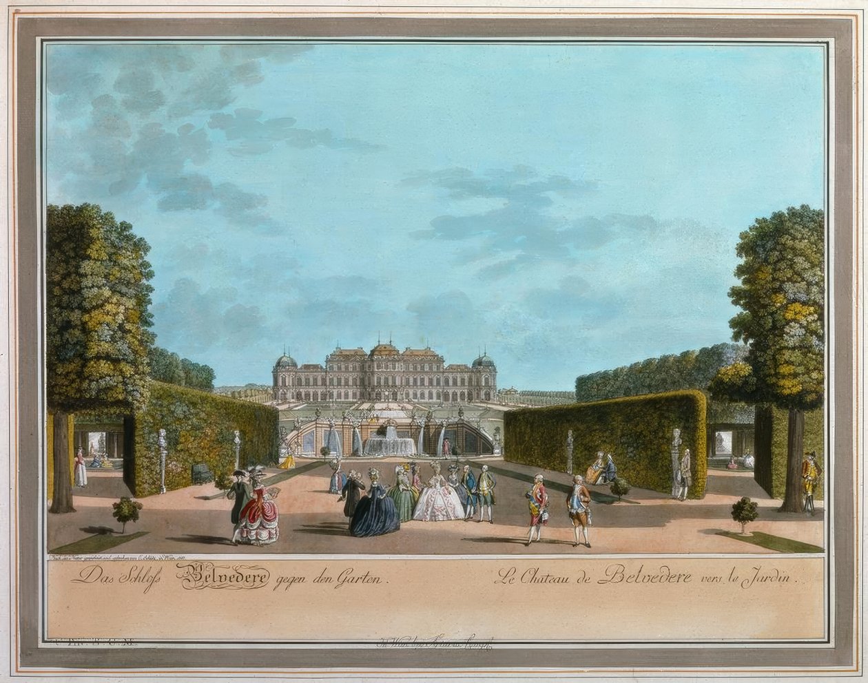 Viena, Belvedere Superior de Carl Schütz