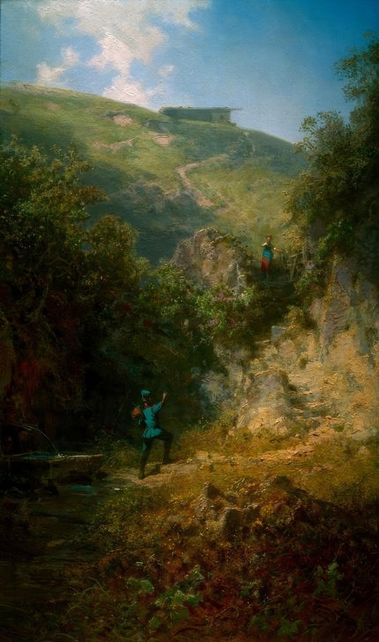 El vacacionista de Carl Spitzweg