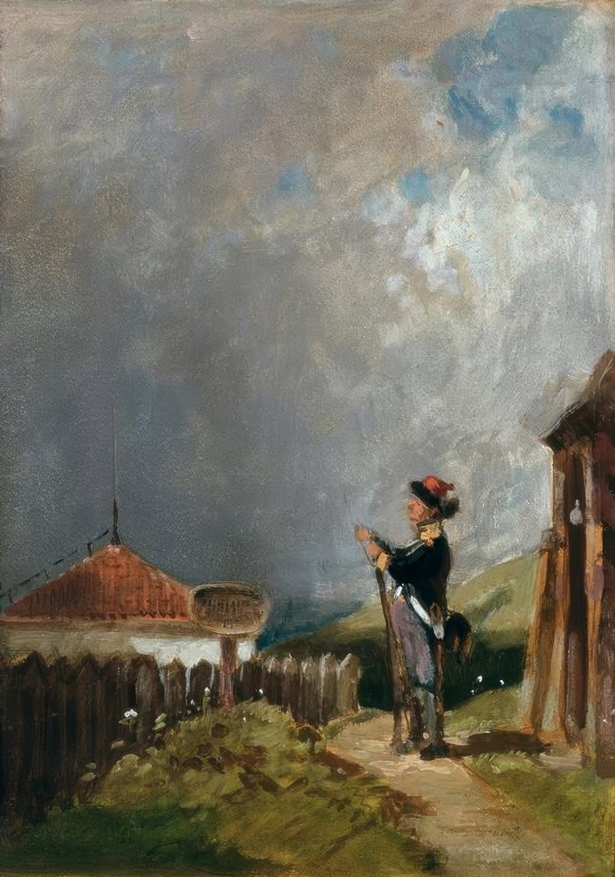 La centinela de Carl Spitzweg