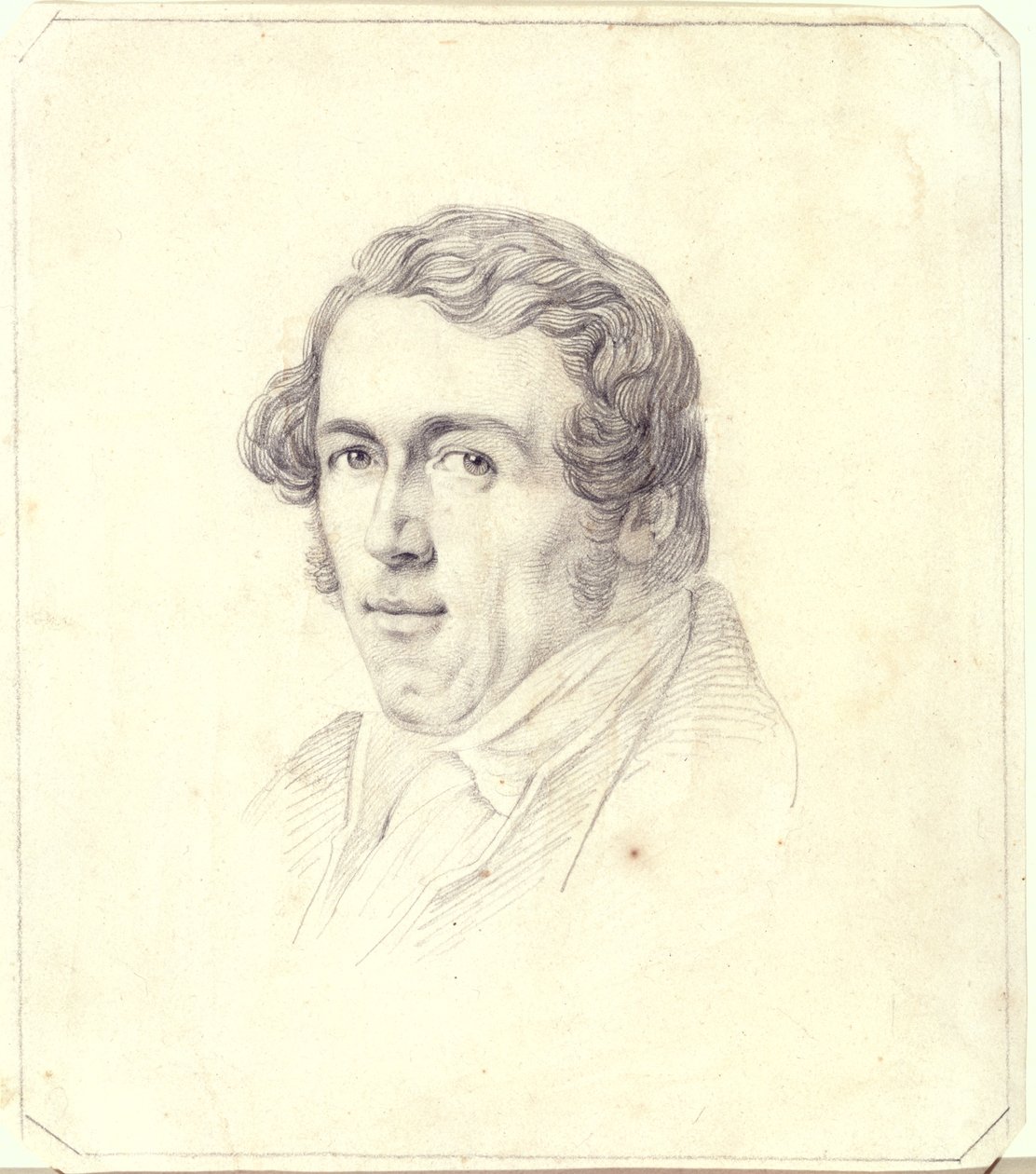 Autorretrato, c.1825 de Carl Wilhelm Goetzloff