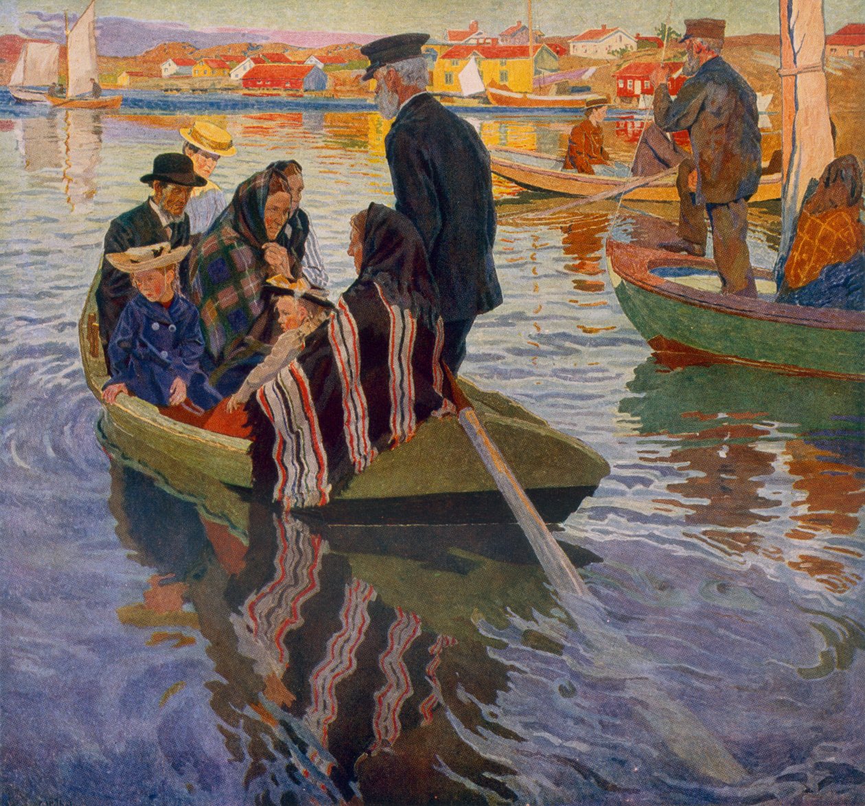 Gente de Iglesia de Carl Wilhelm Wilhelmson