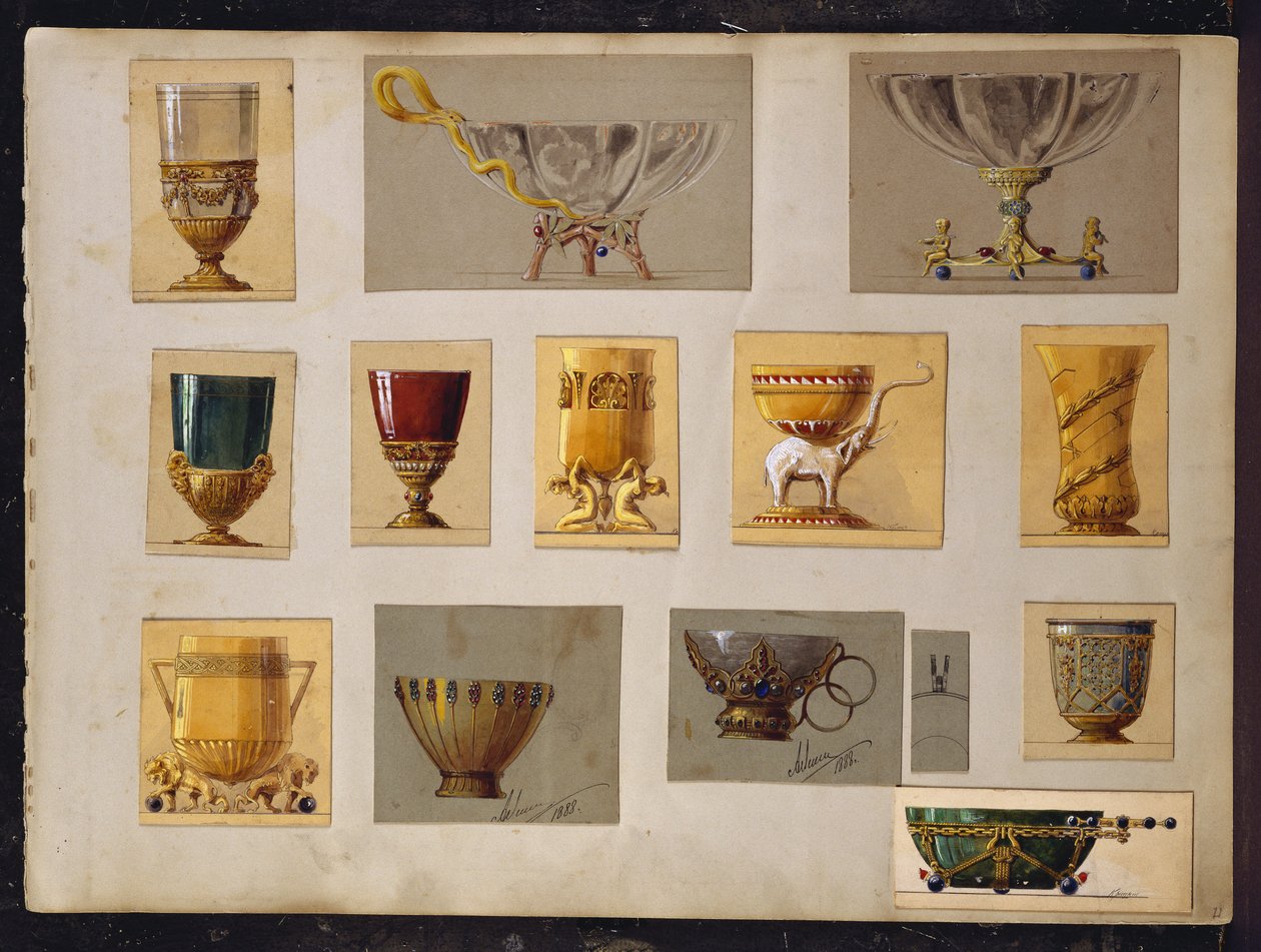 Selección de diseños, Casa de Carl Fabergé de Carl Fabergé