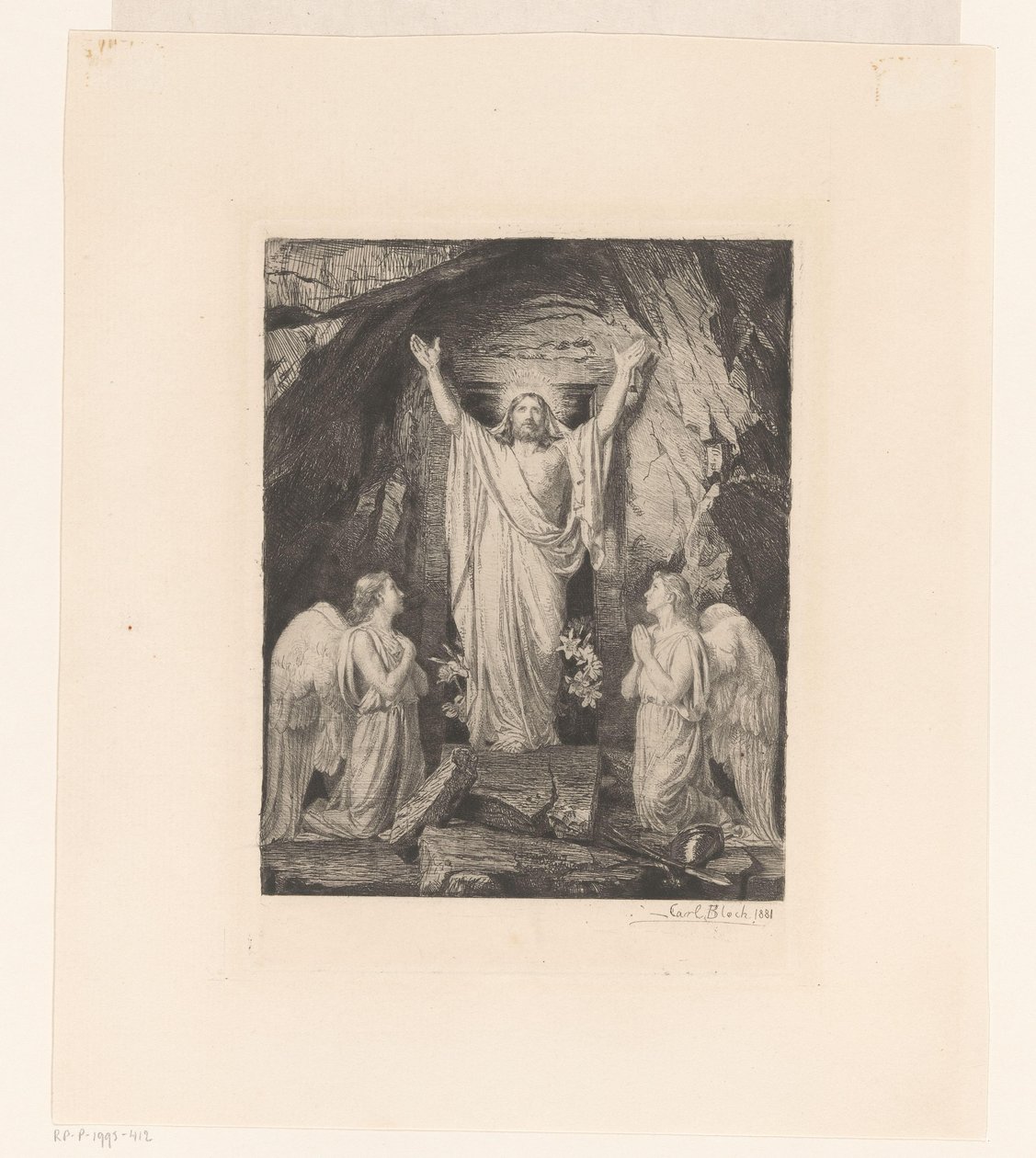 La resurrección de Cristo de Carl Bloch