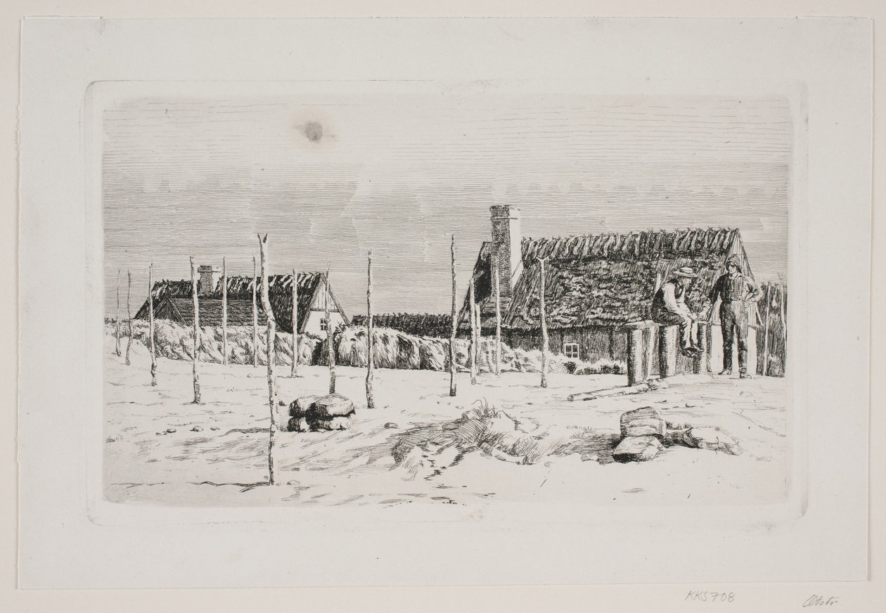 Fiesta en Hornbæk. Domingo por la mañana de Carl Bloch
