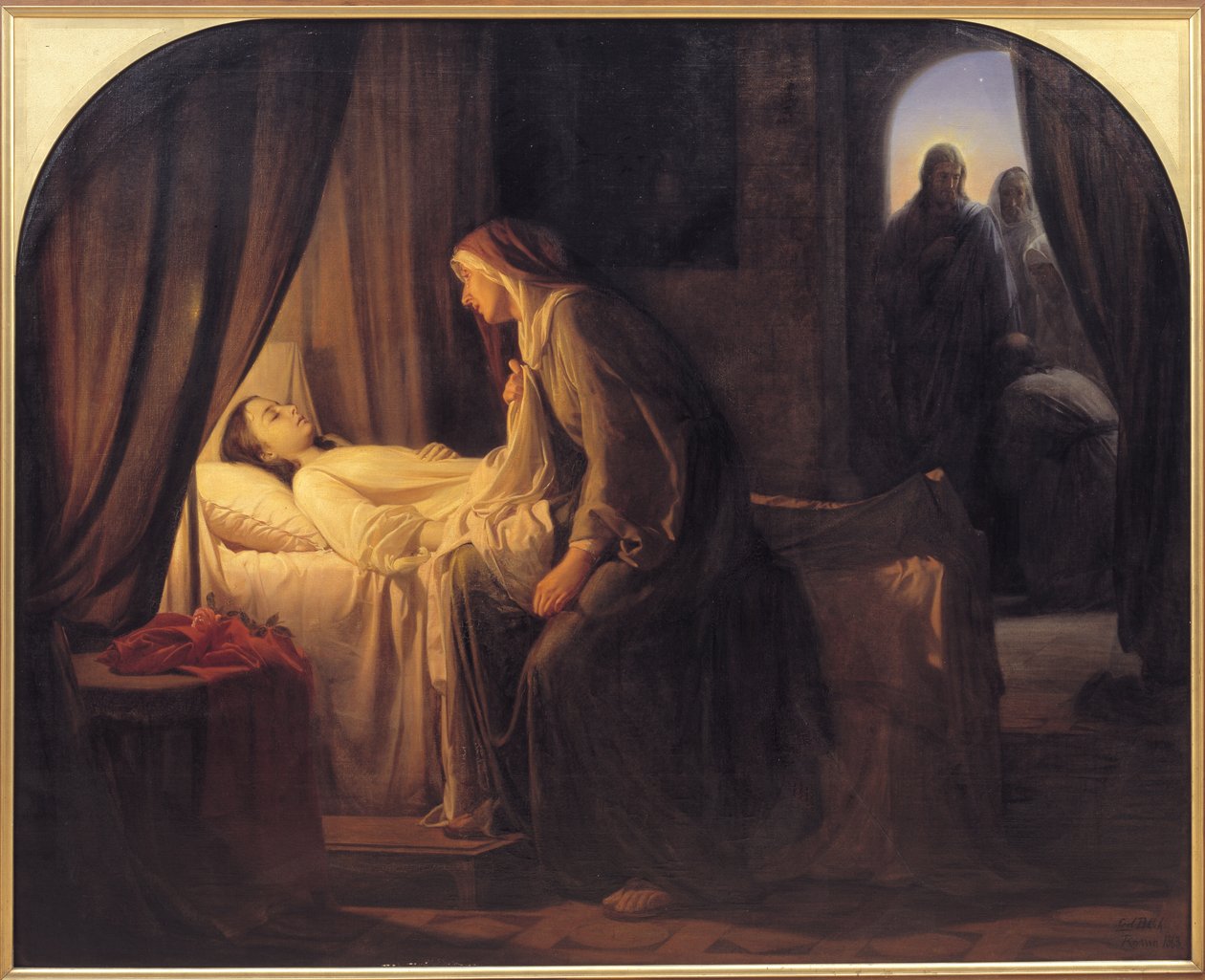 La hija de Jairo de Carl Bloch
