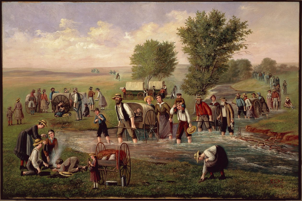 The Handcart Company, Carl Christian Anton Christensen (1832-1912) de Carl Christian Anton Christensen