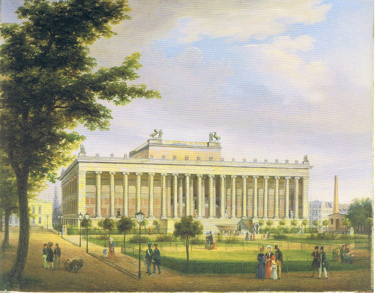 El antiguo museo de Berlín de Carl Daniel Freydanck
