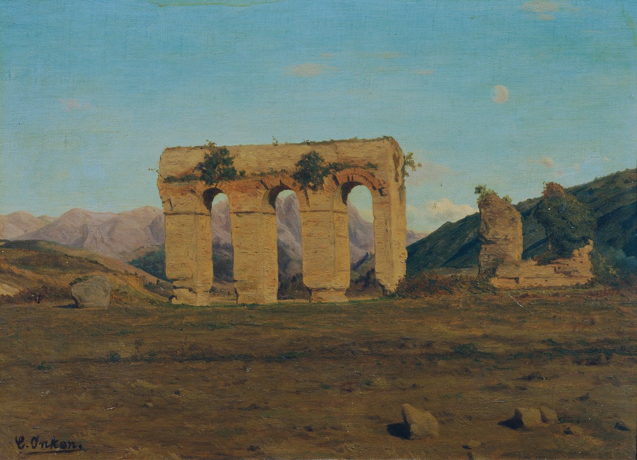 acueducto romano de Carl Eduard Onken