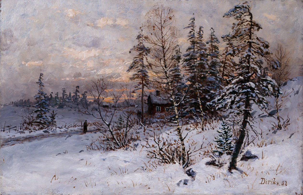 Invierno de Carl Edvard Diriks
