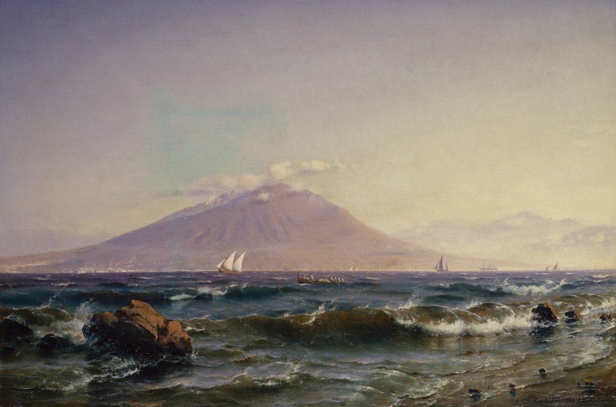 La bahía de Nápoles de Carl Frederik Sorensen