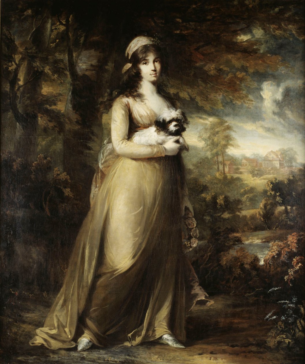 Retrato de Teresa Vandoni, 1797 de Carl Fredric von Breda