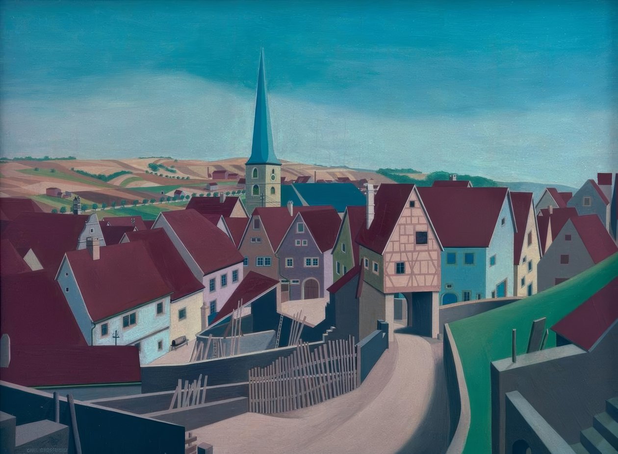 Pueblo de Franconia de Carl Grossberg