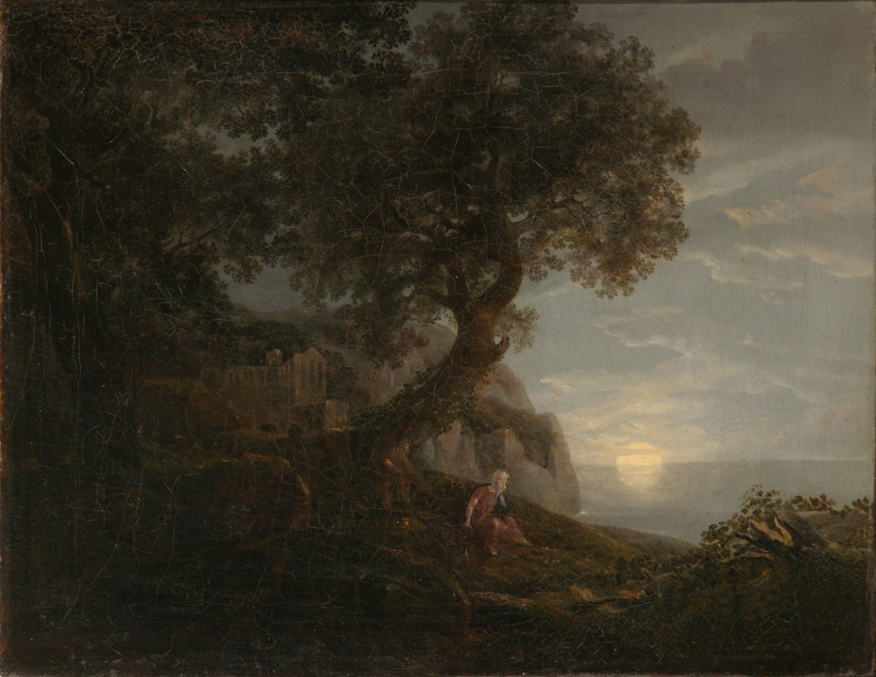 Salida de la luna de Carl Gustav Carus