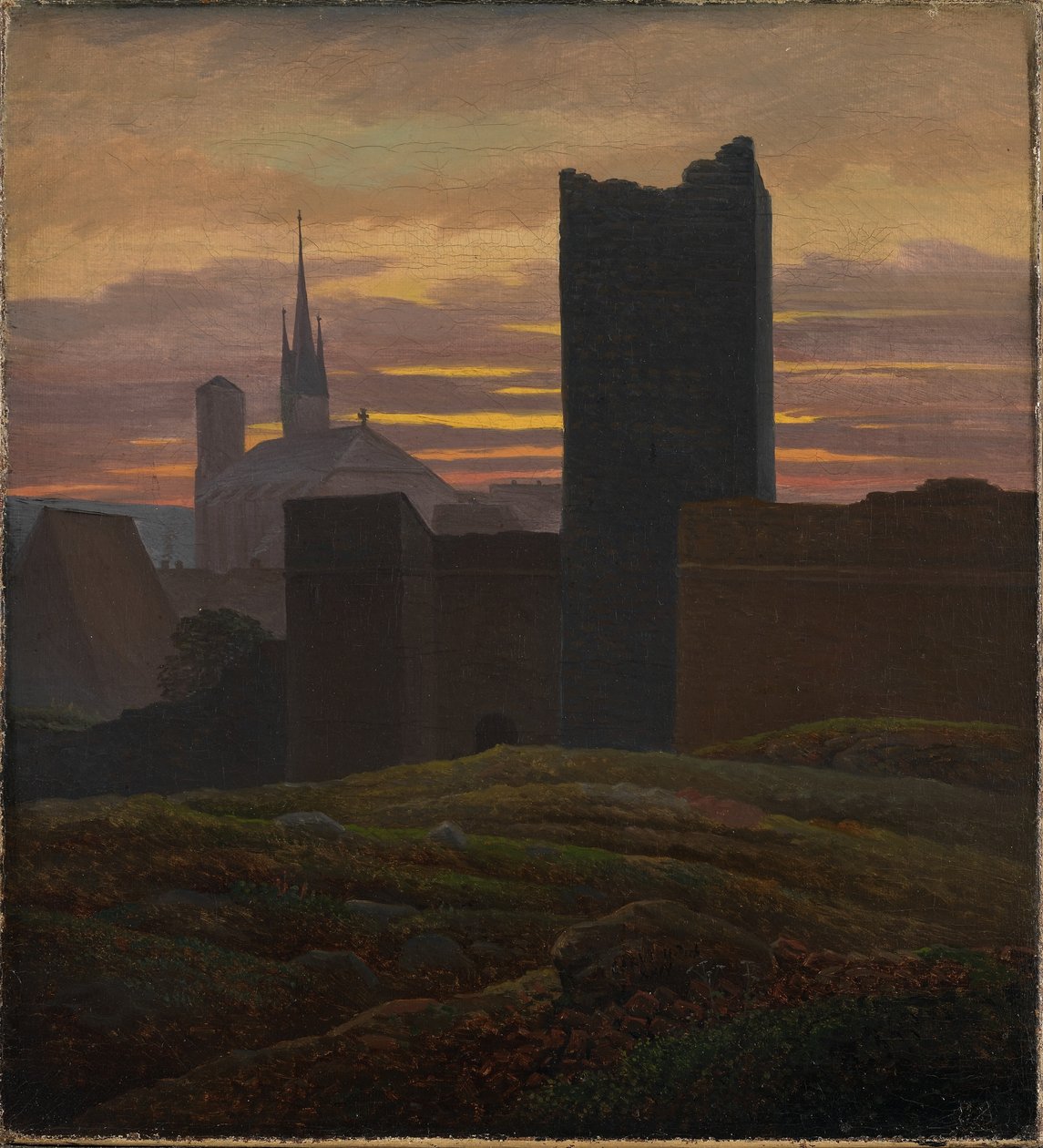 Castillo Imperial de Eger de Carl Gustav Carus