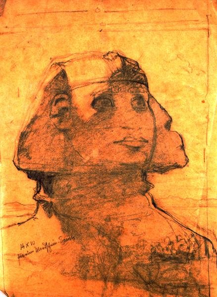 Esfinge en Giza de Carl Haag