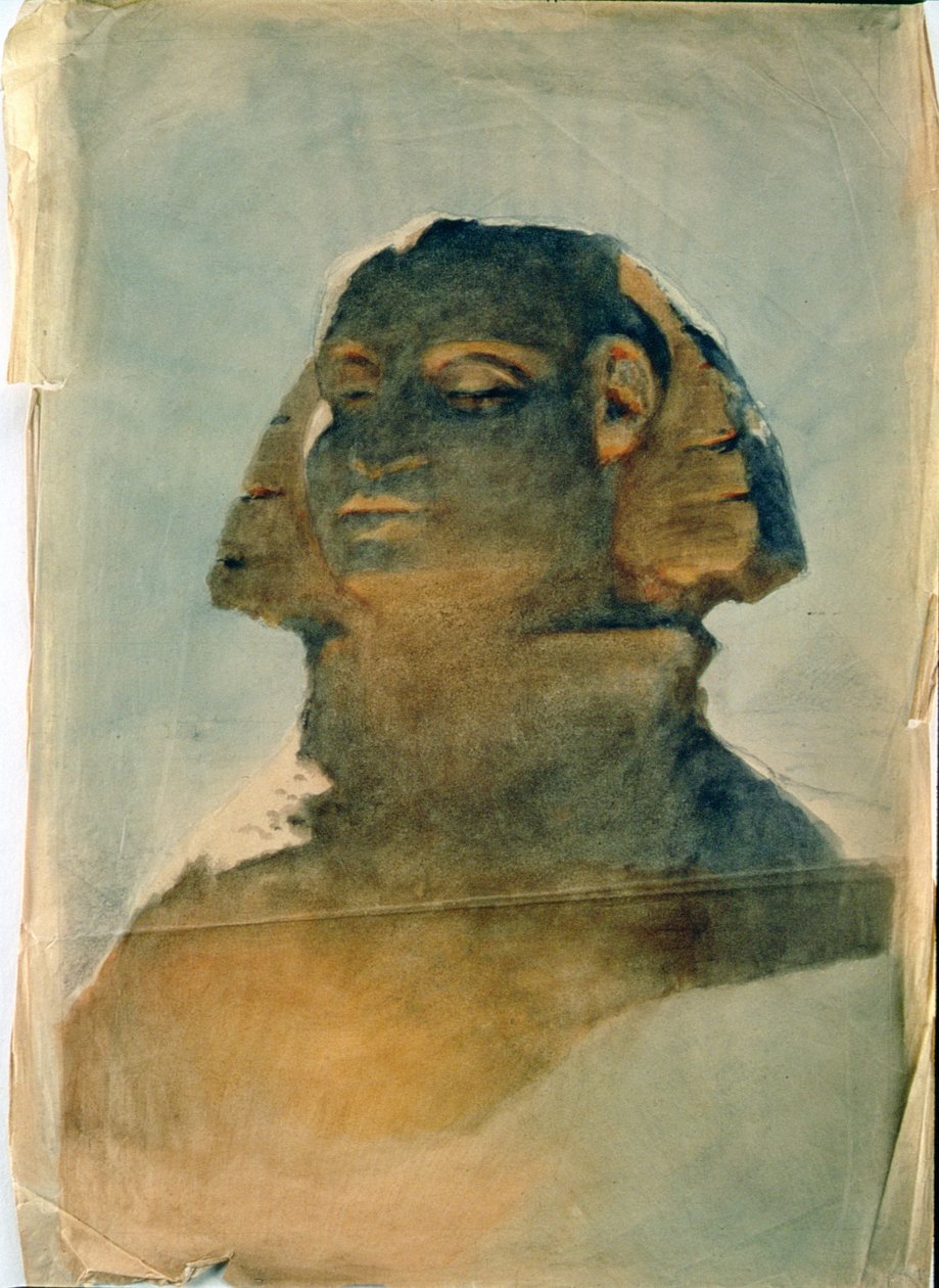 Esfinge en Giza de Carl Haag