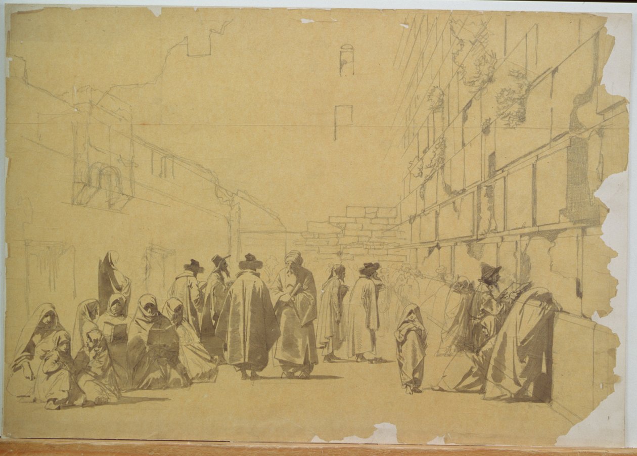 El Muro de los Lamentos de Carl Haag