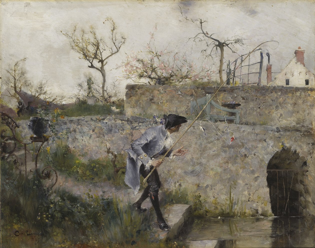 Un Bocado, 1885 de Carl Larsson