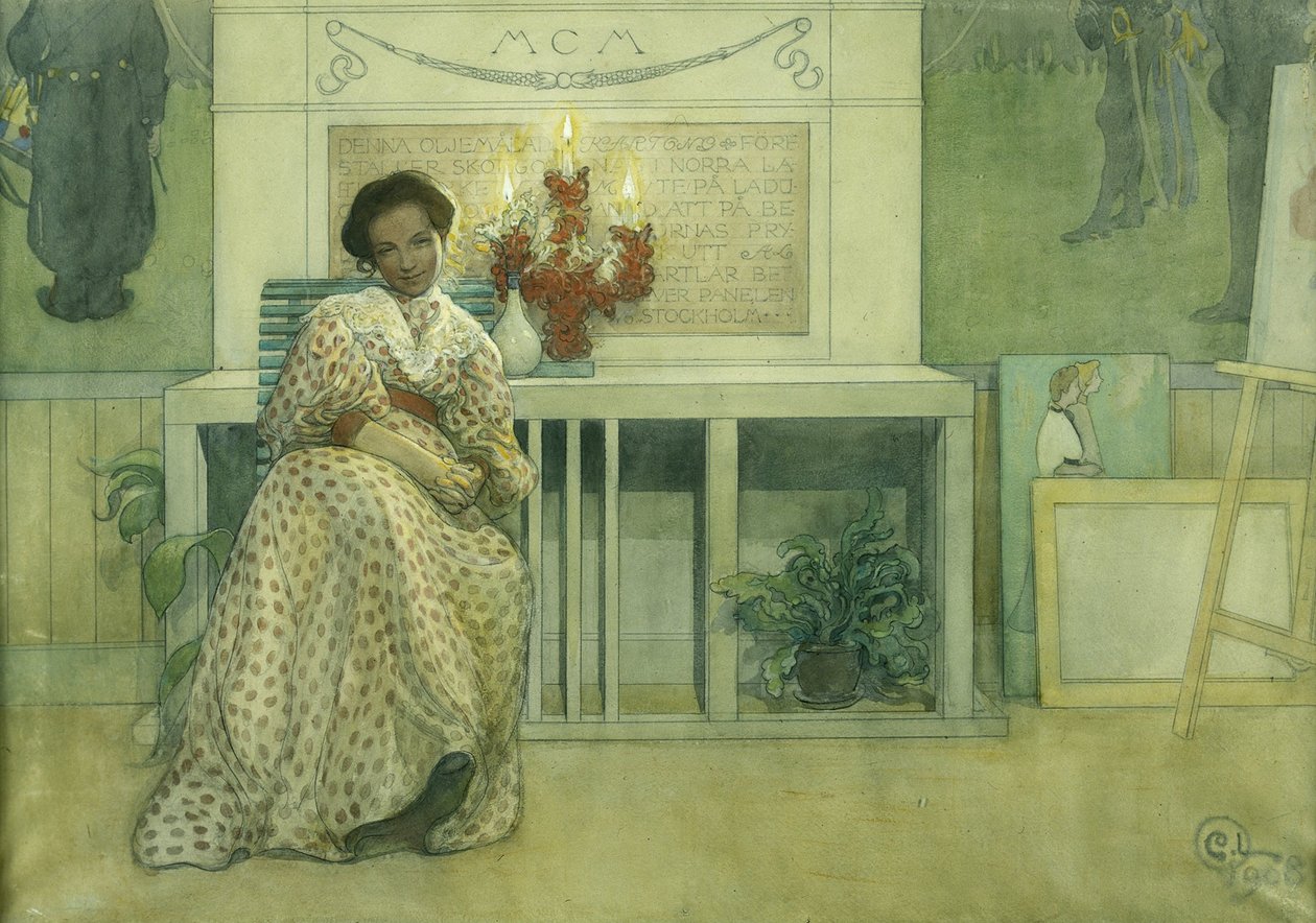 Después del baile de Carl Larsson