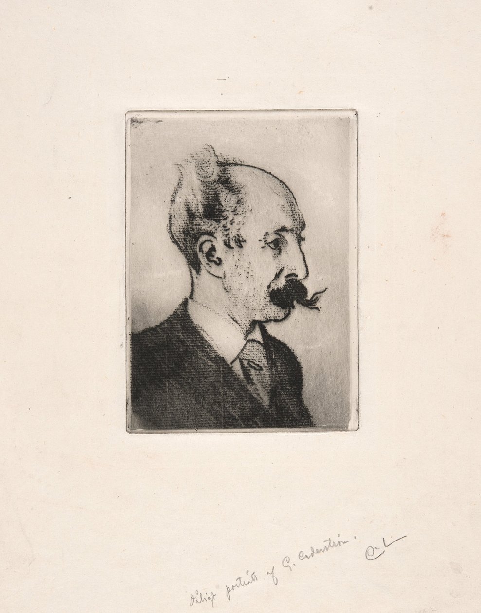 El barón Gustaf Cederström de Carl Larsson