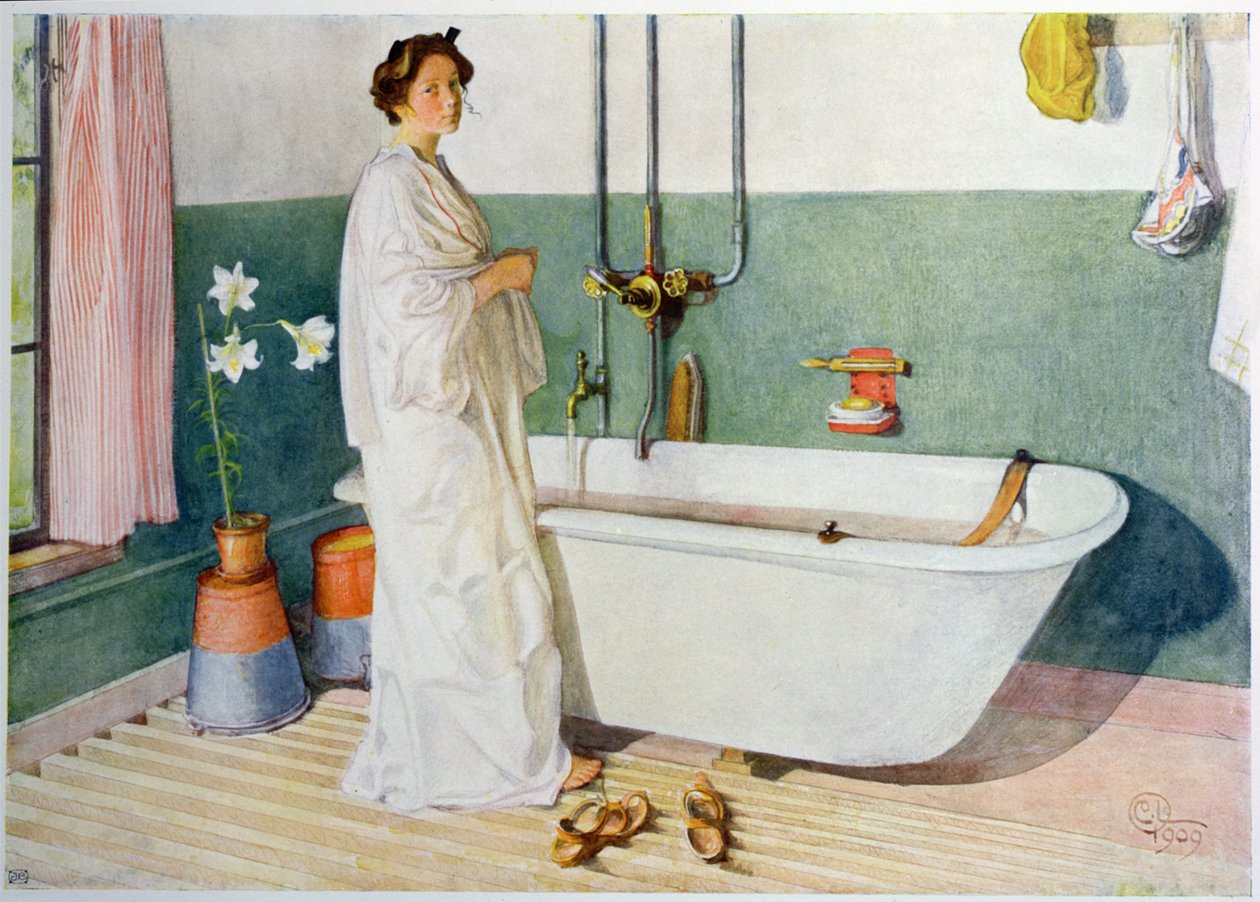 Escena de baño - Lisbeth, pub. en 