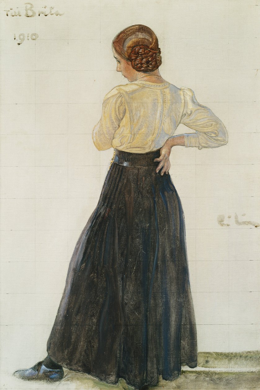 Brita, 1910 de Carl Larsson
