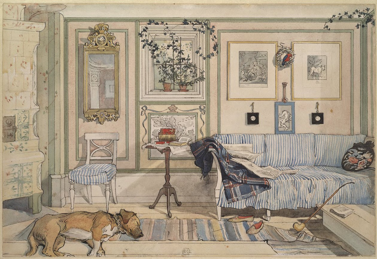 Rincón acogedor de Carl Larsson