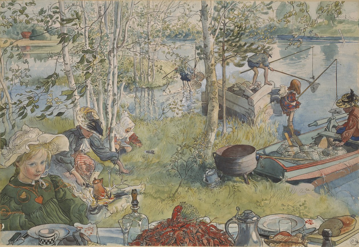 Pesca de cangrejos, de la serie 