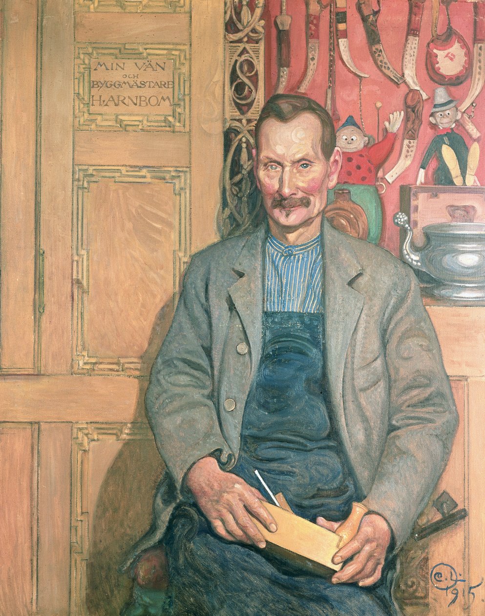 Hans Arnbom, el carpintero de Carl Larsson