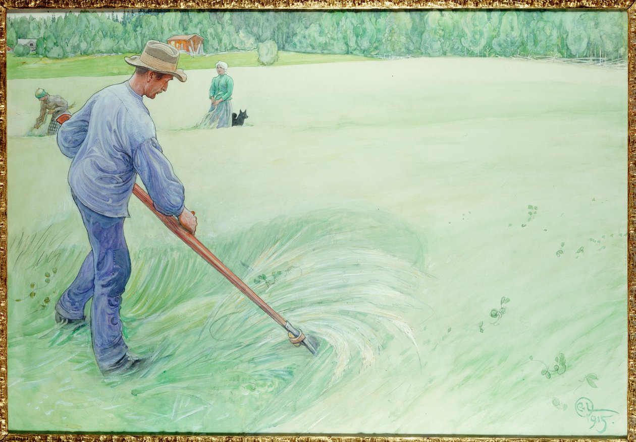 Cosechadores, 1915 de Carl Larsson
