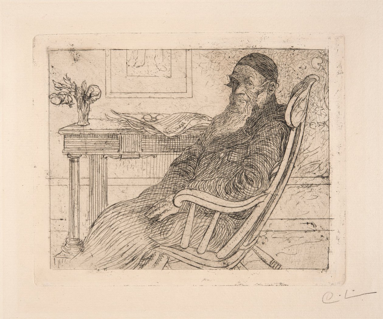 Mi padre, Olof Larsson (1903) de Carl Larsson