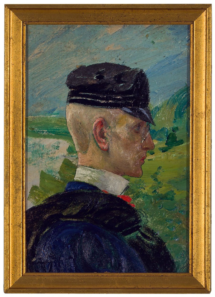 Retrato de un niño. Estudio para «Oraciones matutinas» de Carl Larsson