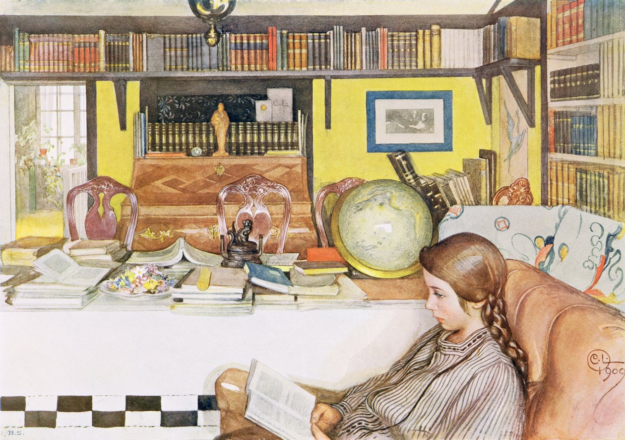 La sala de lectura, publicado en 