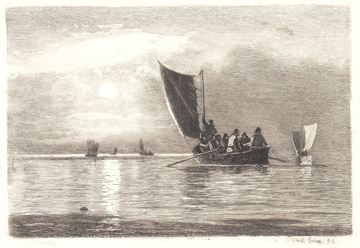 Mañana en Skagen de Carl Locher