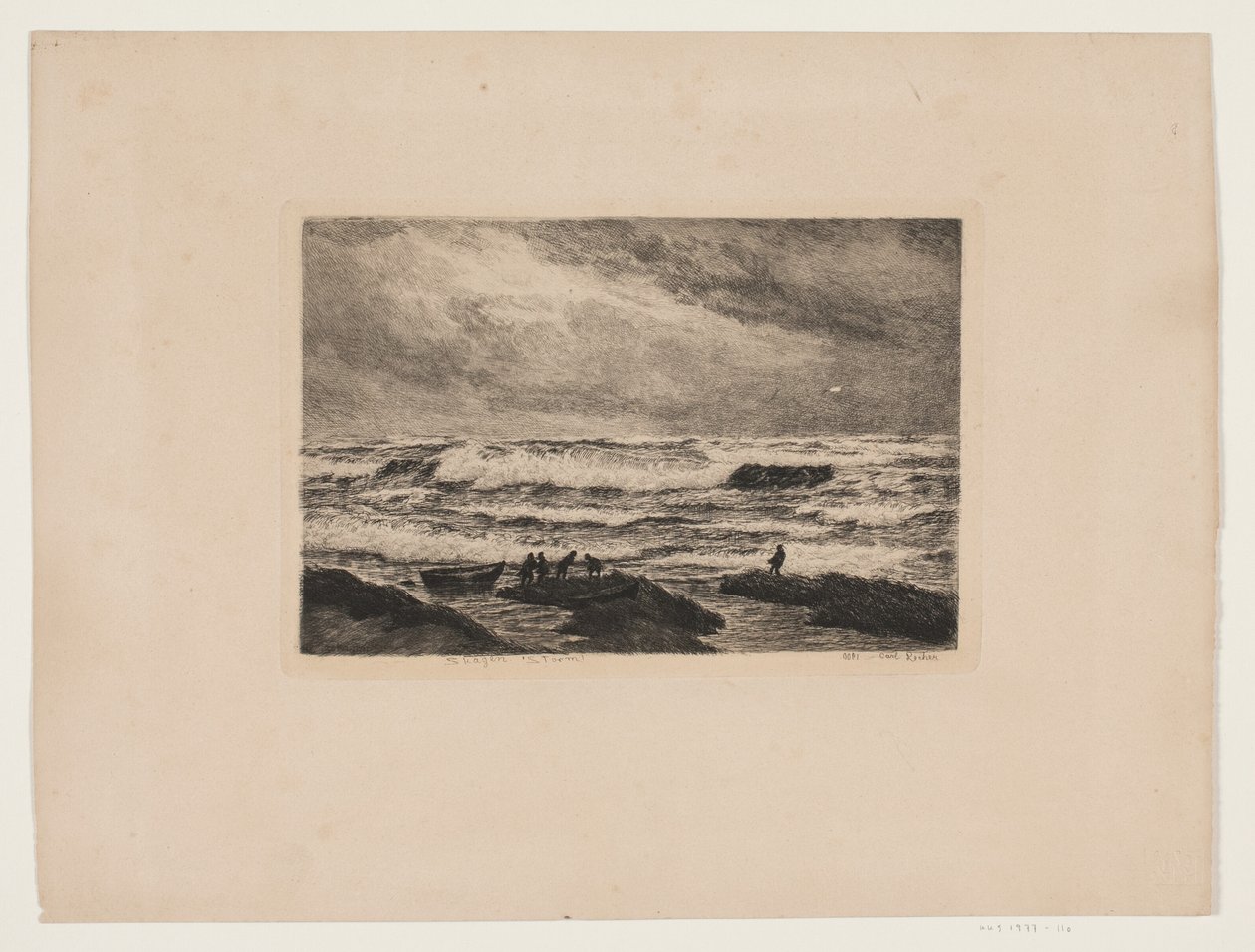 Skagen. Tormenta de Carl Locher