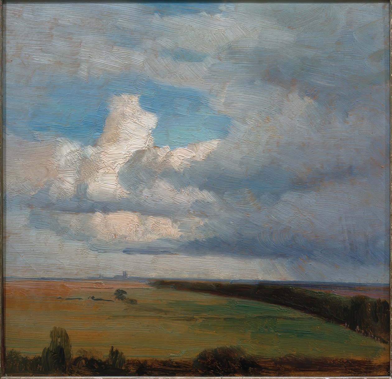 Paisaje cerca de Múnich de Carl Ludwig Seeger