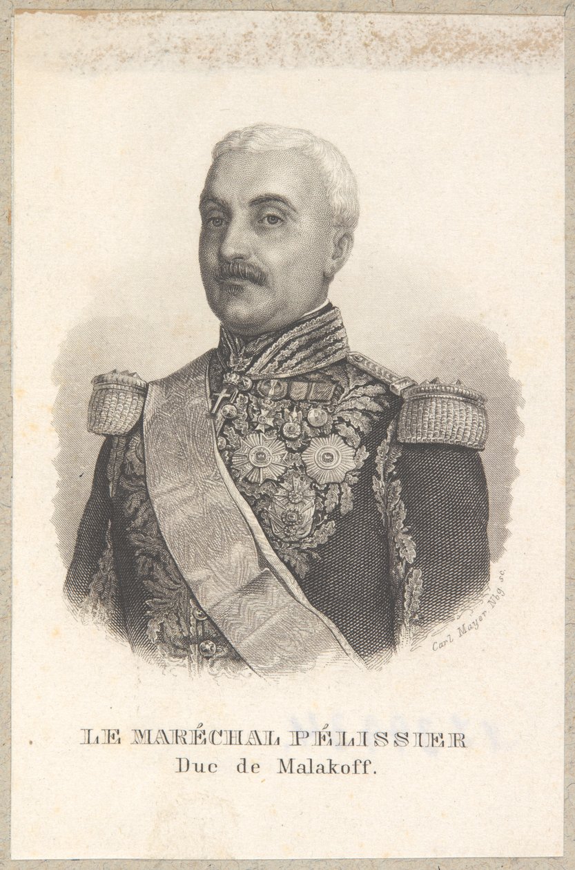 Jean Jacques Pelissier, mariscal de Carl Mayer