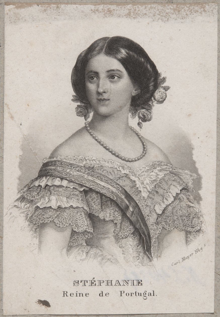 Estefania, reina de Portugal de Carl Mayer
