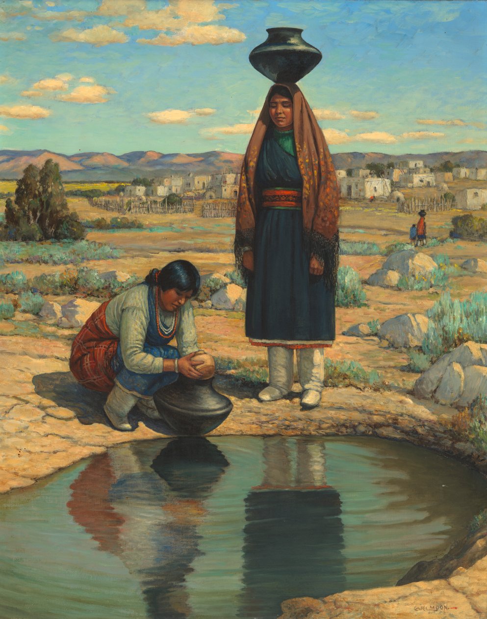 Santa Clara Mujeres de Carl Moon