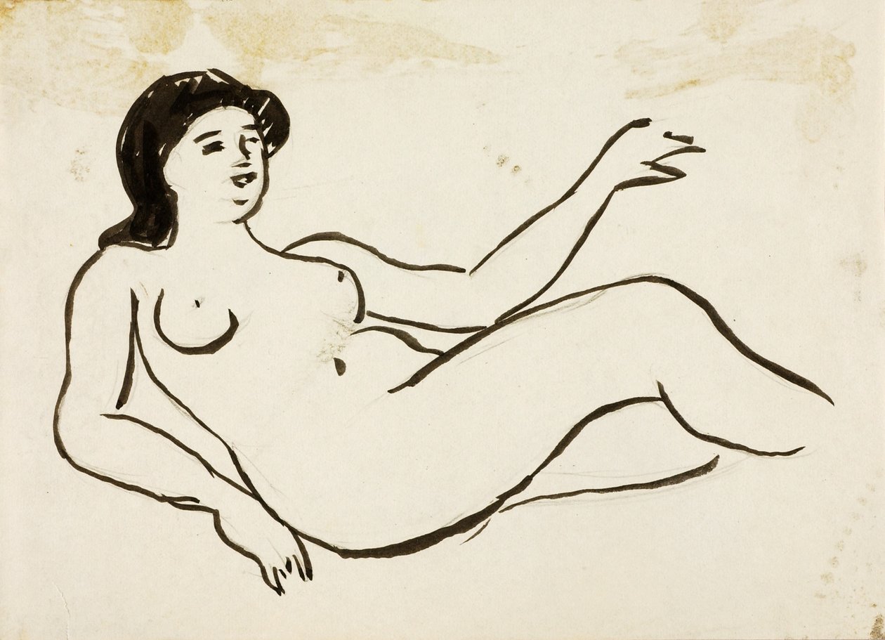 Desnudo femenino de Carl Newman