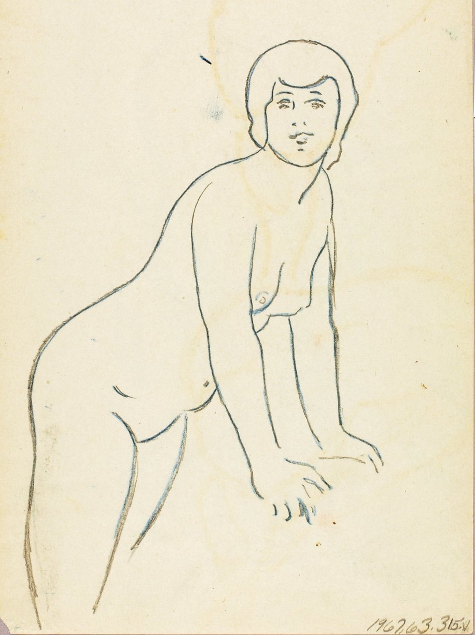 Desnudo femenino de Carl Newman