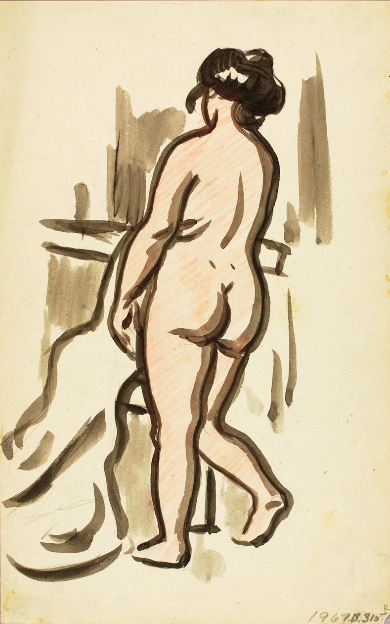 Desnudo femenino de Carl Newman