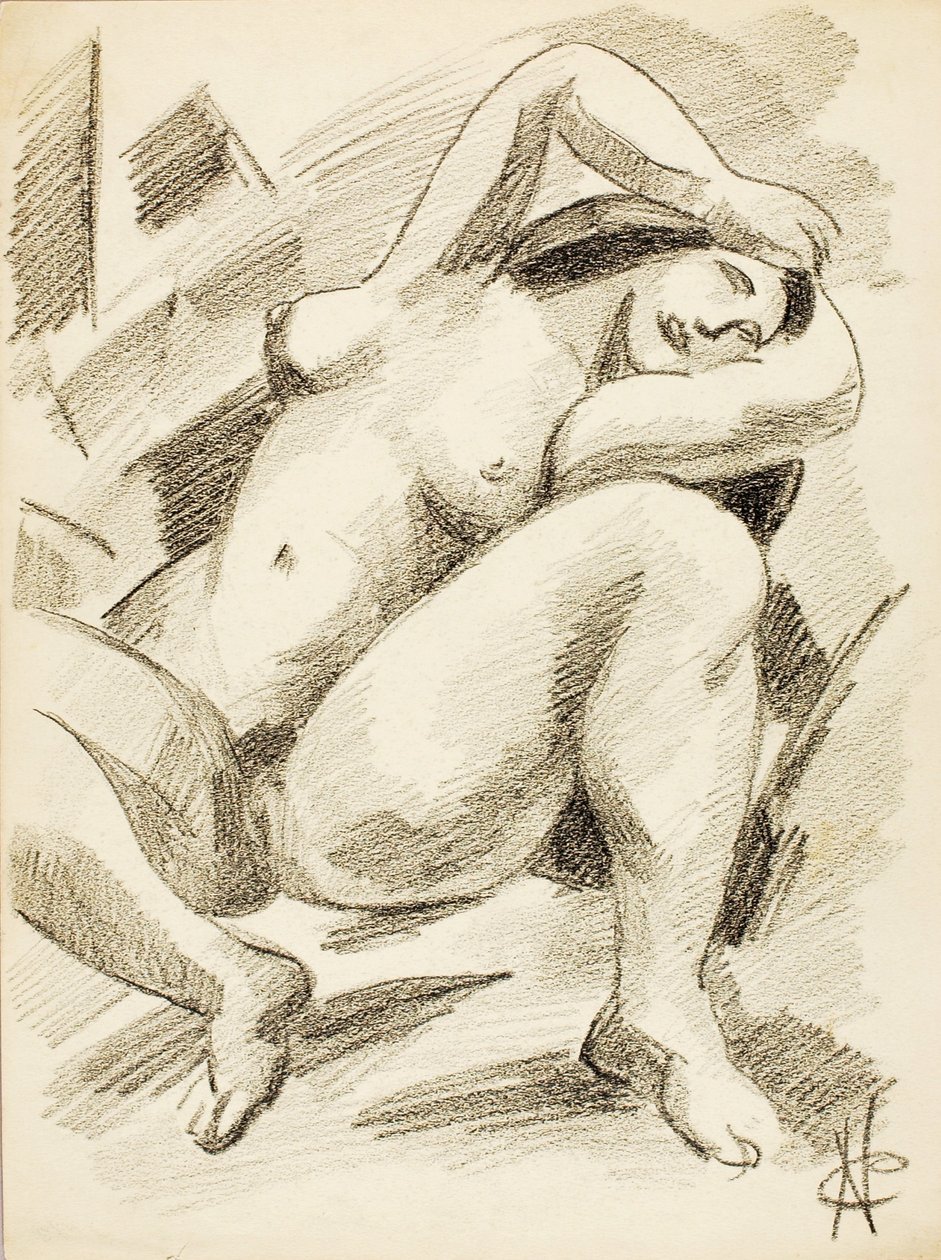 Desnudo femenino de Carl Newman