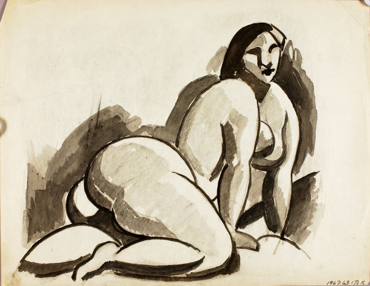 Desnudo femenino de Carl Newman