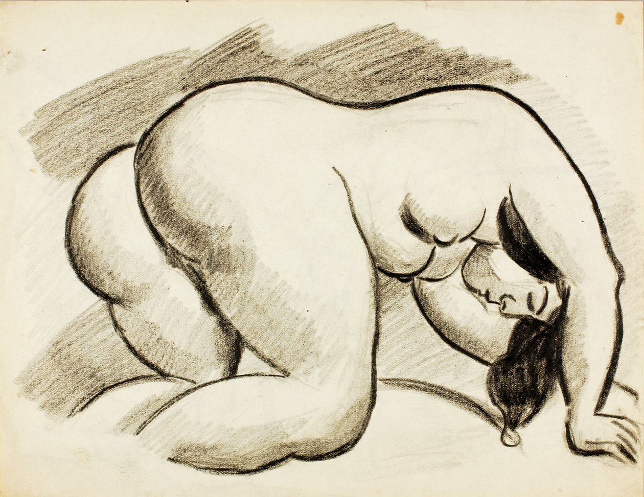 Desnudo femenino de Carl Newman
