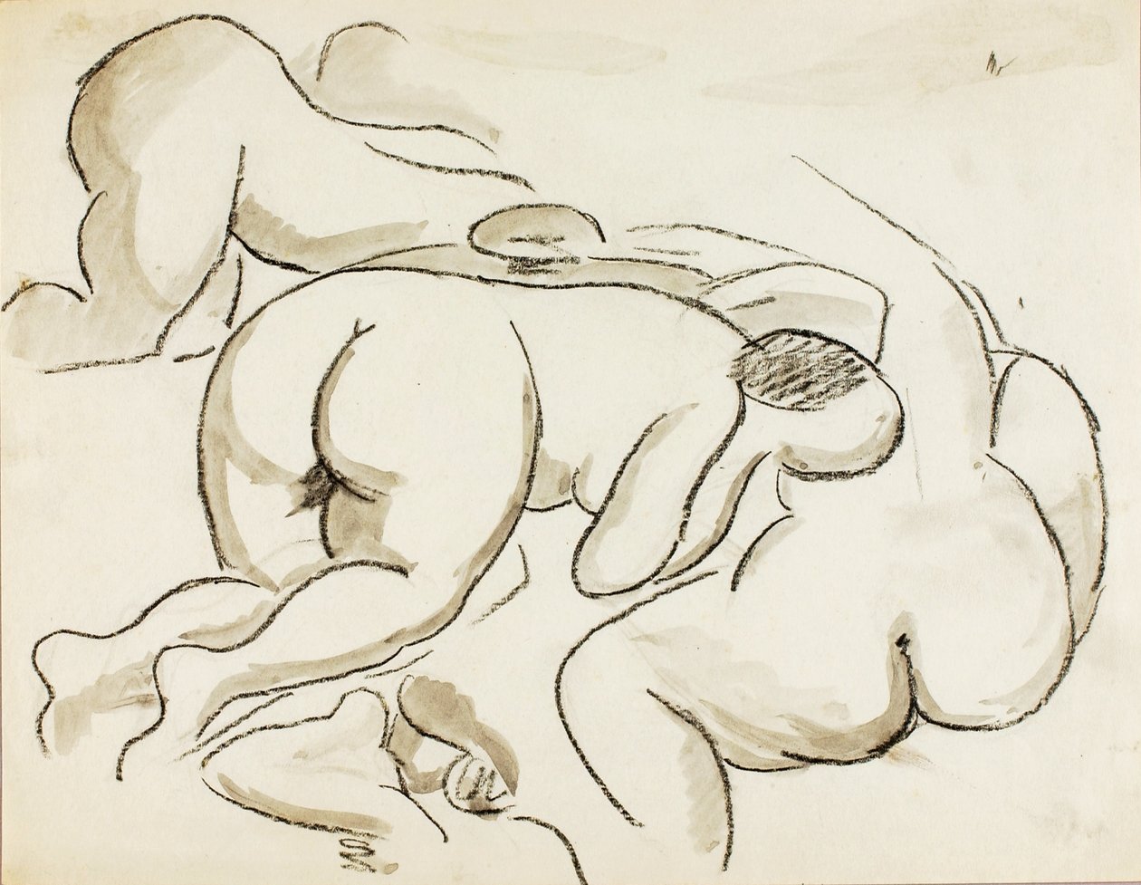 Desnudo femenino compuesto de Carl Newman