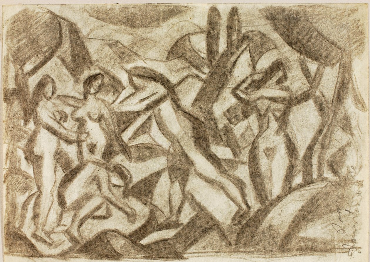 Grupo de desnudos de Carl Newman