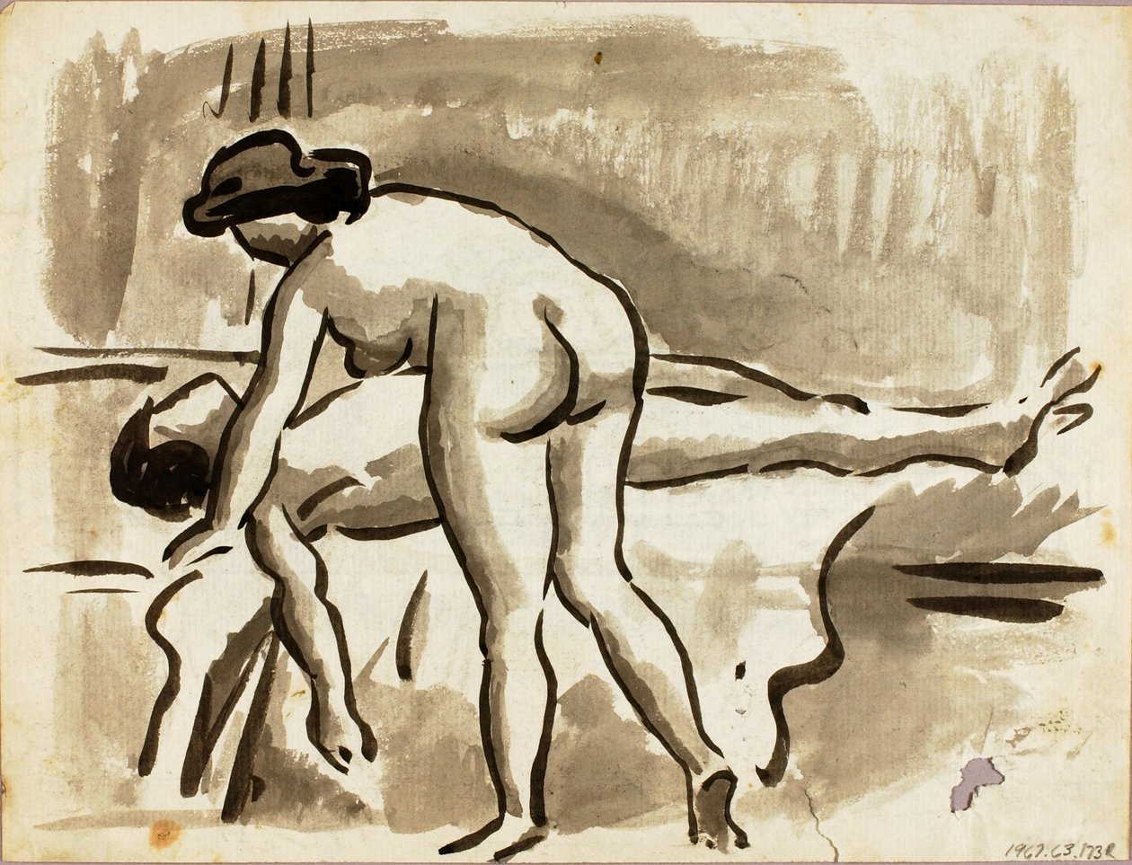 Desnudo masculino y femenino de Carl Newman